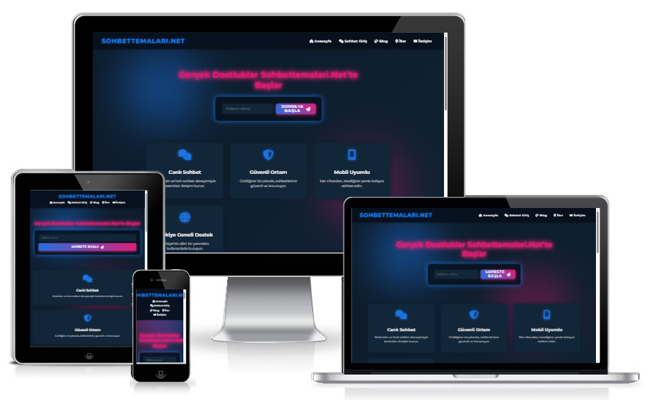 Ücretsiz HTML Sohbet Teması İndir
